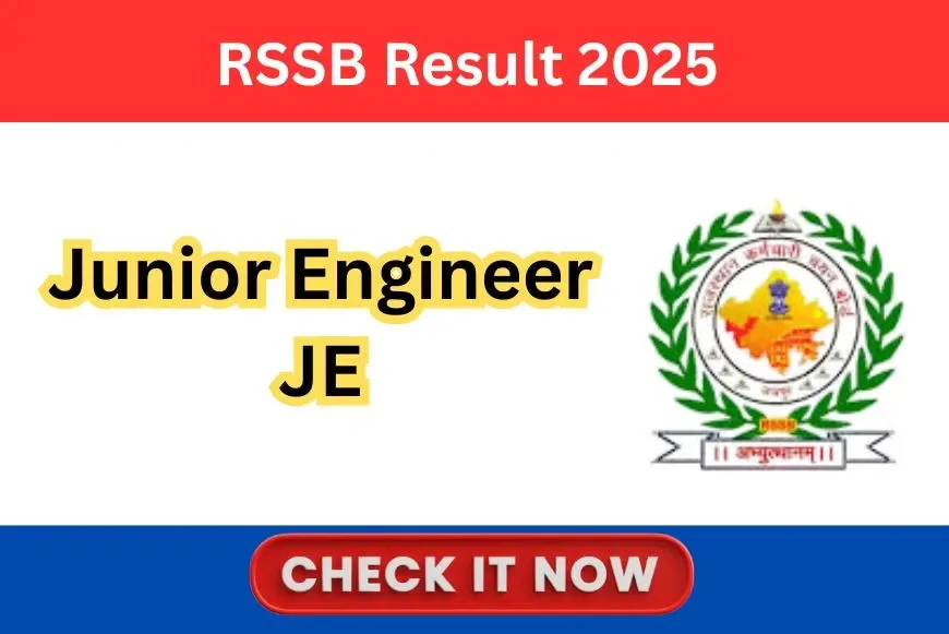RSSB Junior Engineer JE Result 2025