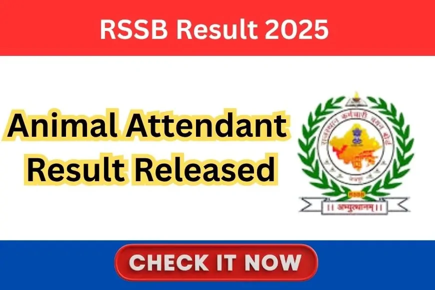 RSSB Animal Attendant Final Result 2025