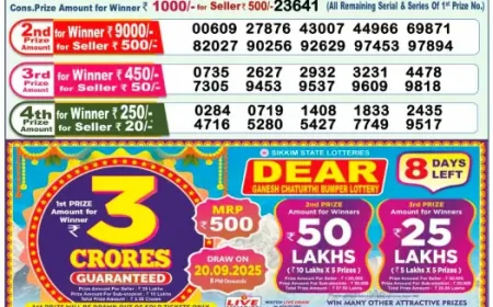 Lottery Sambad Result 12 Sep 1 PM | Latest Nagaland Lottery Sambad
