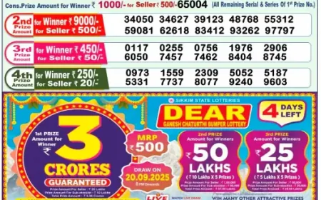 Lottery Sambad 6 PM Result Today 16 September 2025