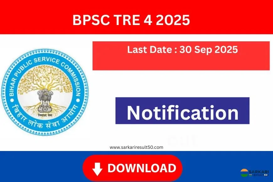 BPSC School Teacher TRE 4.0 Recruitment 2025 | Apply Online for 27,910 Posts