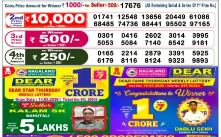 Today Lottery Sambad 6 PM Result 15 May 2026 